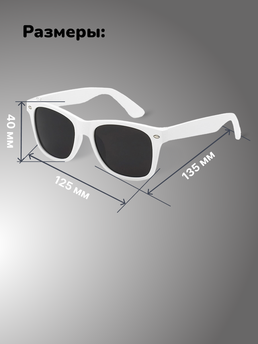Солнцезащитные очки CleverFox ОчкиБелые - фото 6