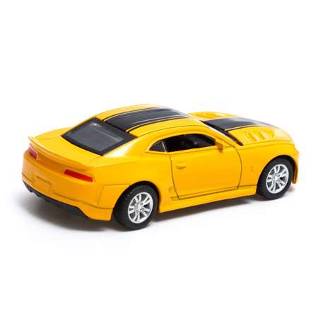 Машина Автоград металлическая «Гонка» инерционная масштаб 1:43 цвет жёлтый