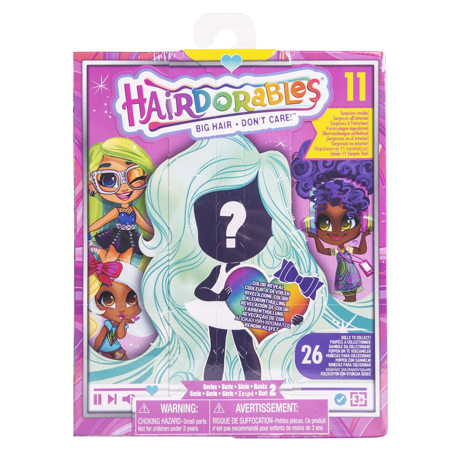 Кукла Hairdorables Модные образы в непрозрачной упаковке (Сюрприз) 23613 23613 - фото 1