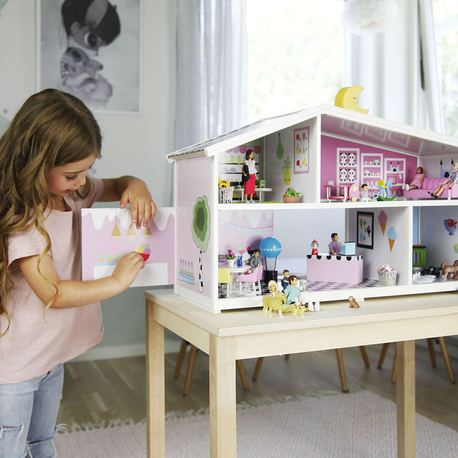 Аксессуары для домика Lundby Обои магазин LB_60500600 LB_60500600 - фото 12