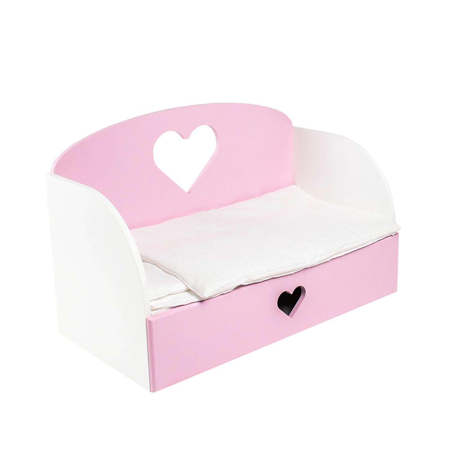 Диван-кровать Paremo Сердце мини Розовый PFD120-16M PFD120-16M - фото 1