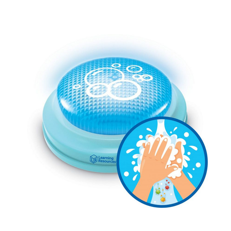 Развивающая игрушка Learning Resources гигантская кнопка «‎Моем руки»
