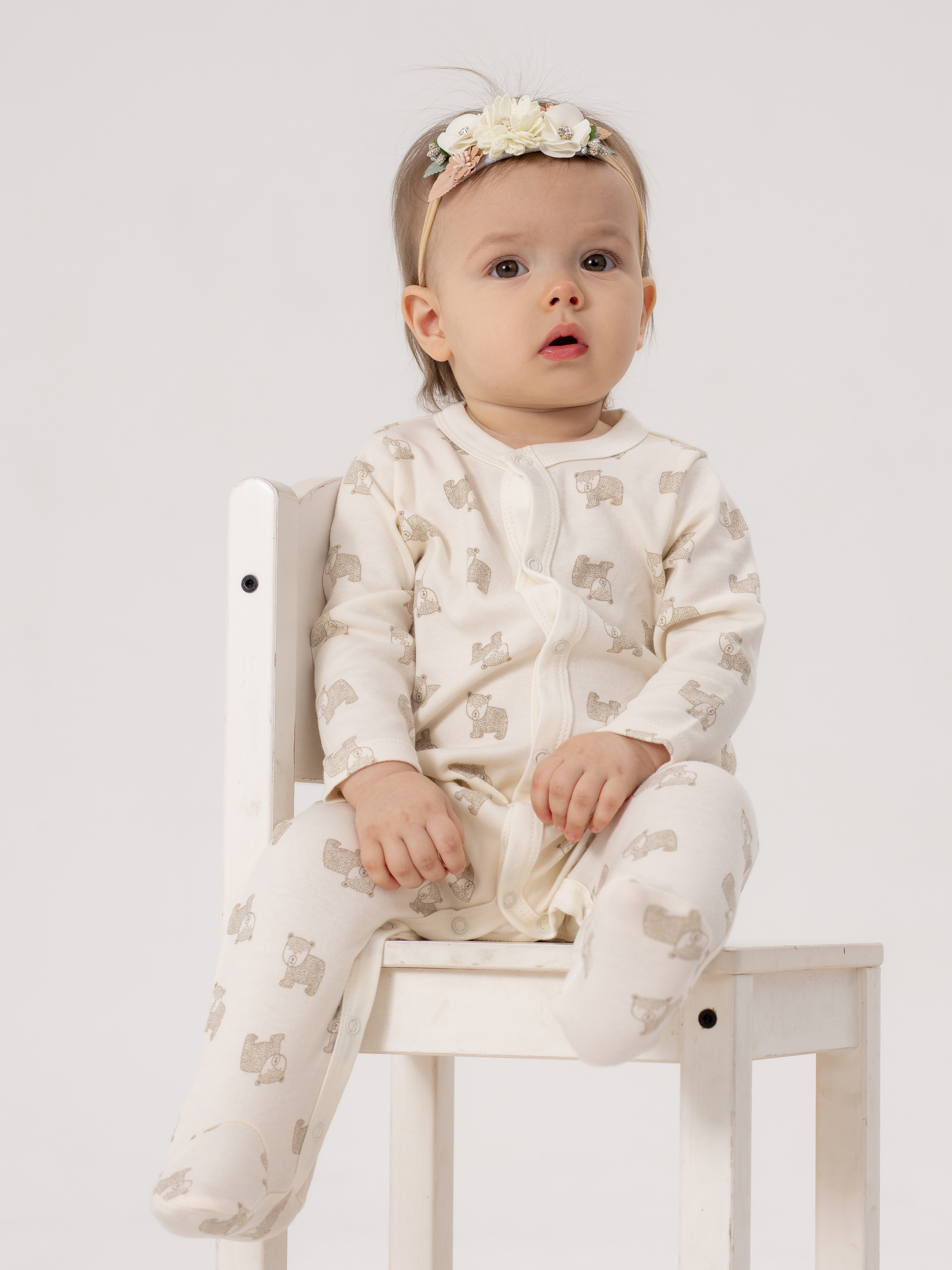 Комбинезон Linas baby 1995-1_Молочный - фото 3