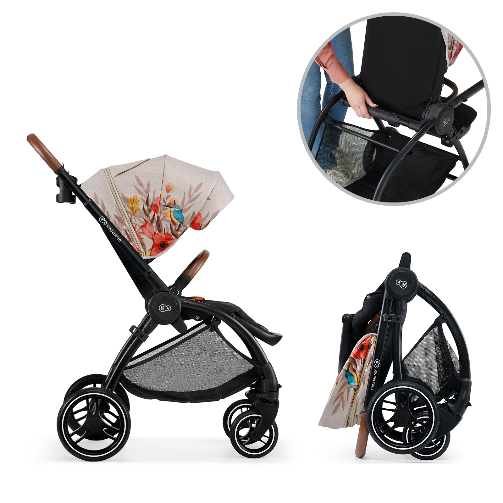 Коляска 2в1 Kinderkraft Evolution Cocoon - фото 23