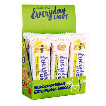 Батончик-мюсли Everyday Light набор ассорти 30 г шоубокс 9 шт