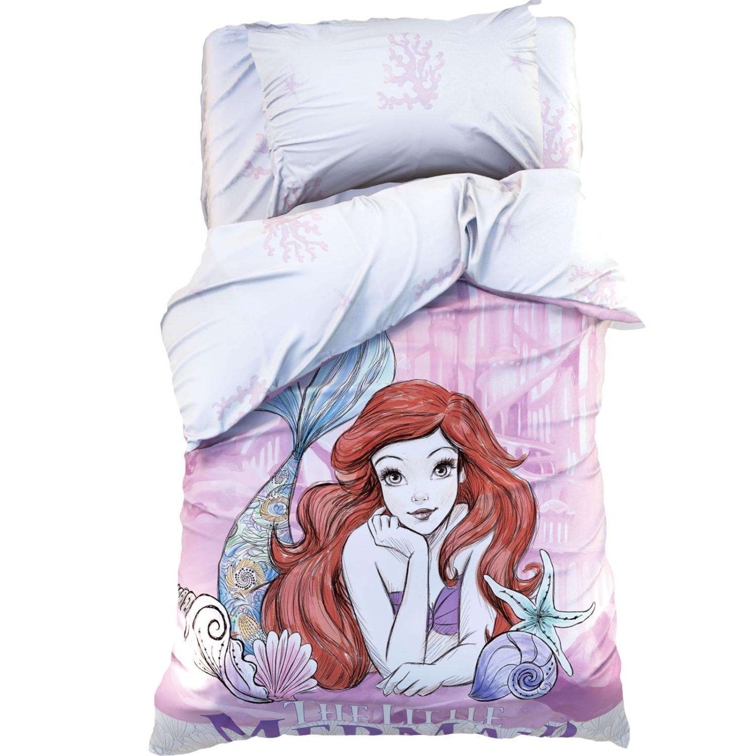 Комплект постельного белья Disney The little Mermaid Принцессы - фото 1