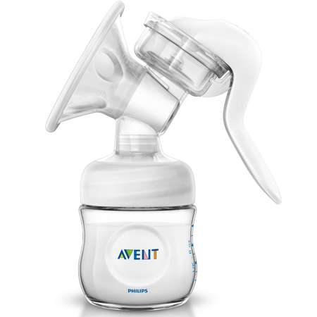 Ручной молокоотсос с бутылочкой Philips Avent Natural SCF330/20