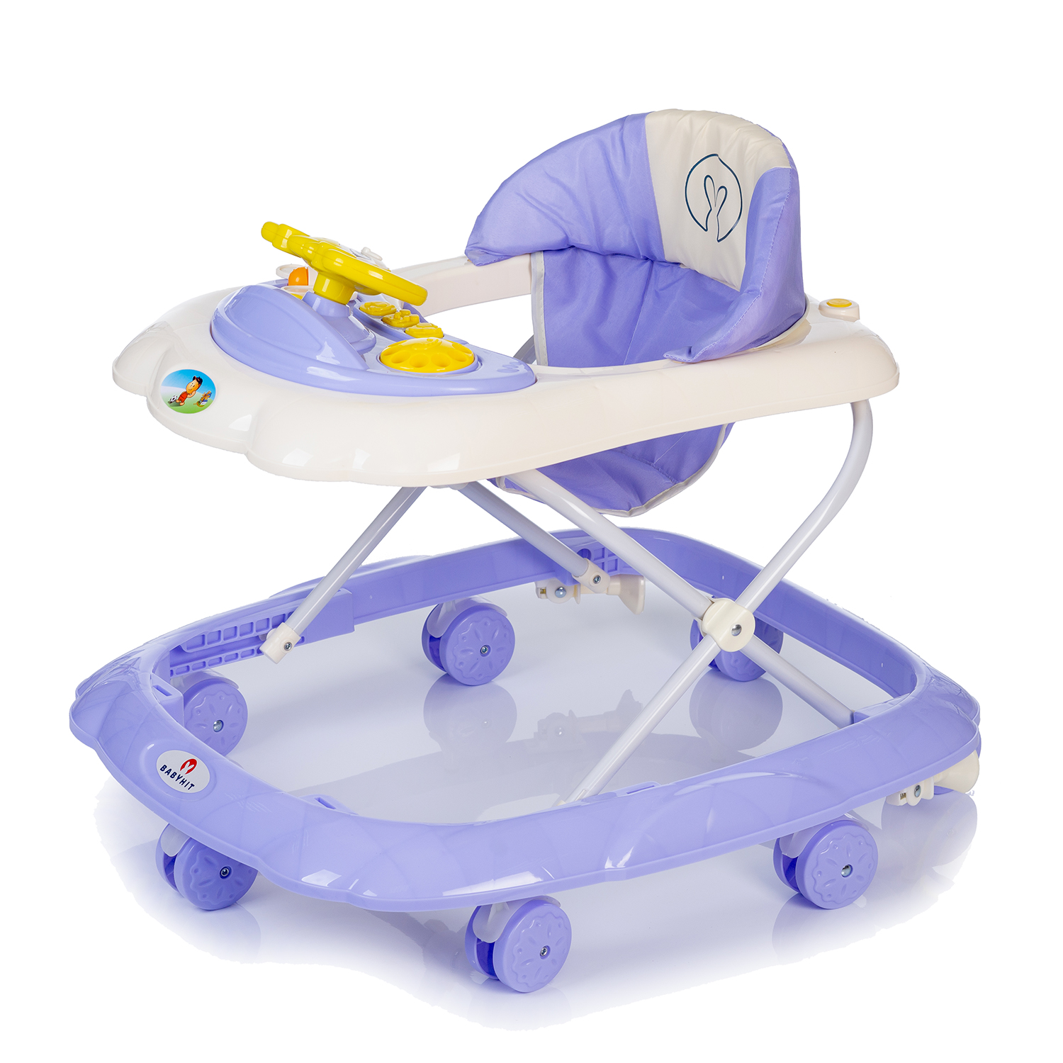 Ходунки детские Babyhit Funny Ride Purple - фото 1