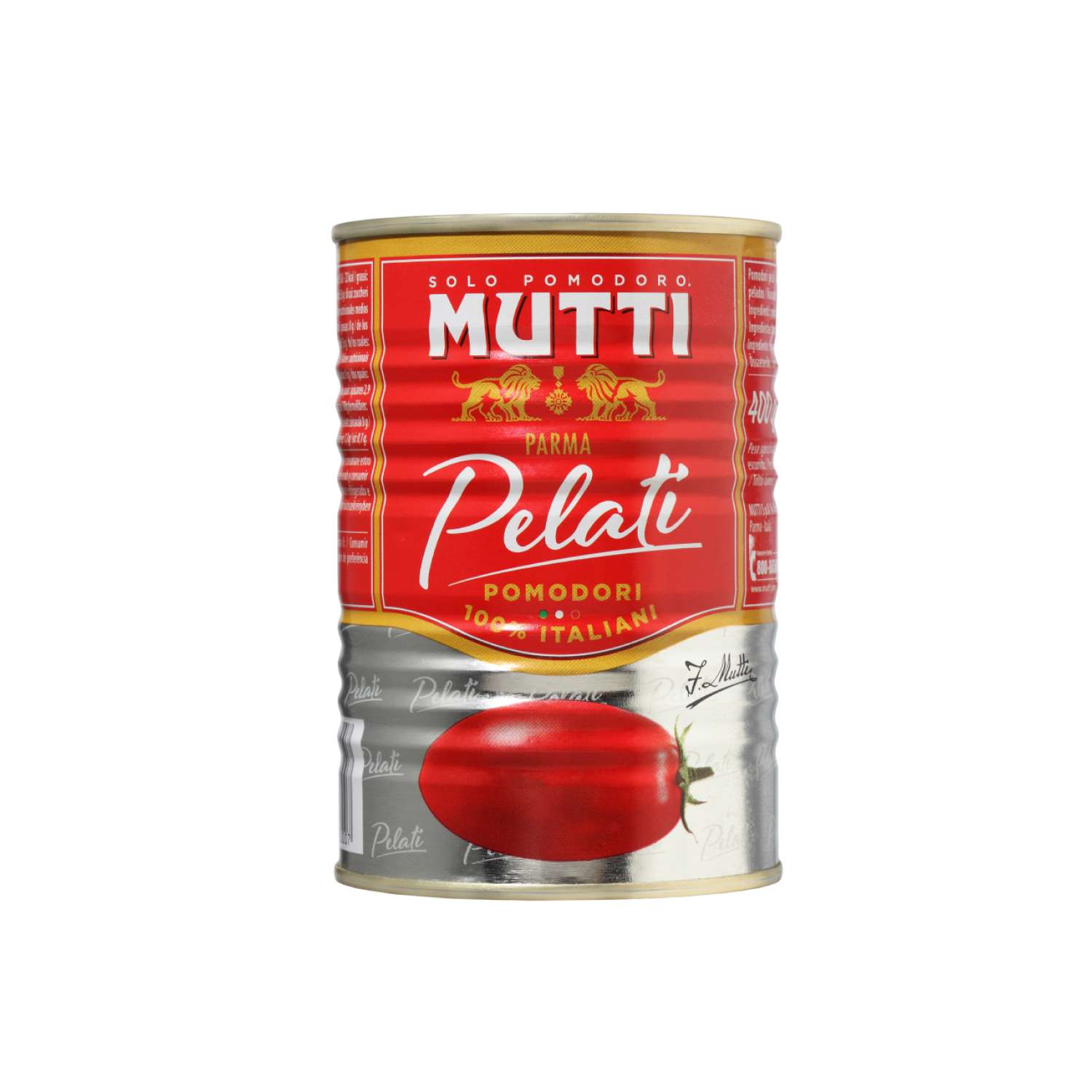 Томаты очищеные Mutti целые в томатном соке - фото 1