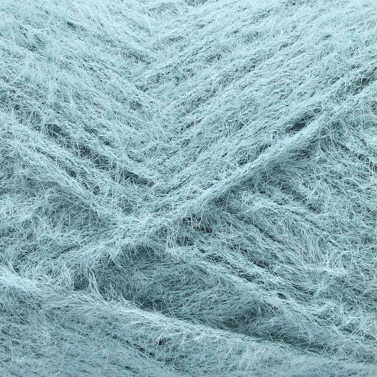 Пряжа для вязания Astra Premium киви фантазийная с выраженным ворсом киви нейлон 100 гр 200 м 01 голубой 3 мотка - фото 10