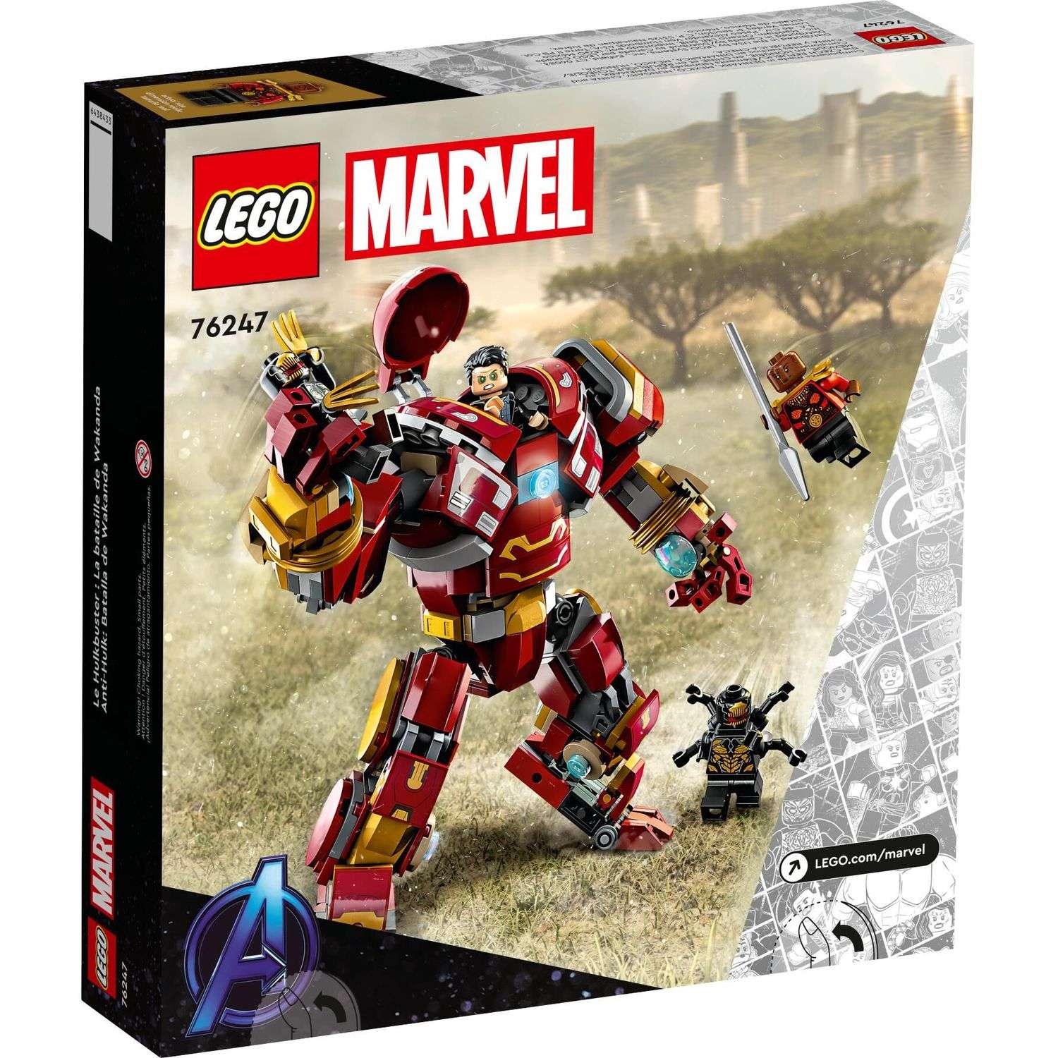 Конструктор LEGO Marvel Super Heroes The Hulkbuster The Battle of Wakanda 76247 - фото 5