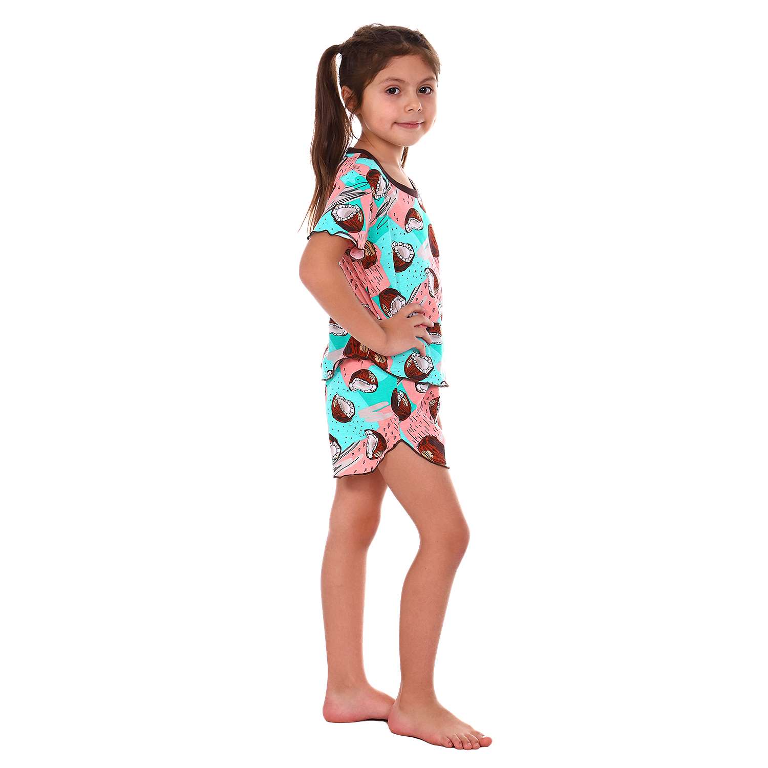 Пижама Детская Одежда 0410КД2/коричневый - фото 2