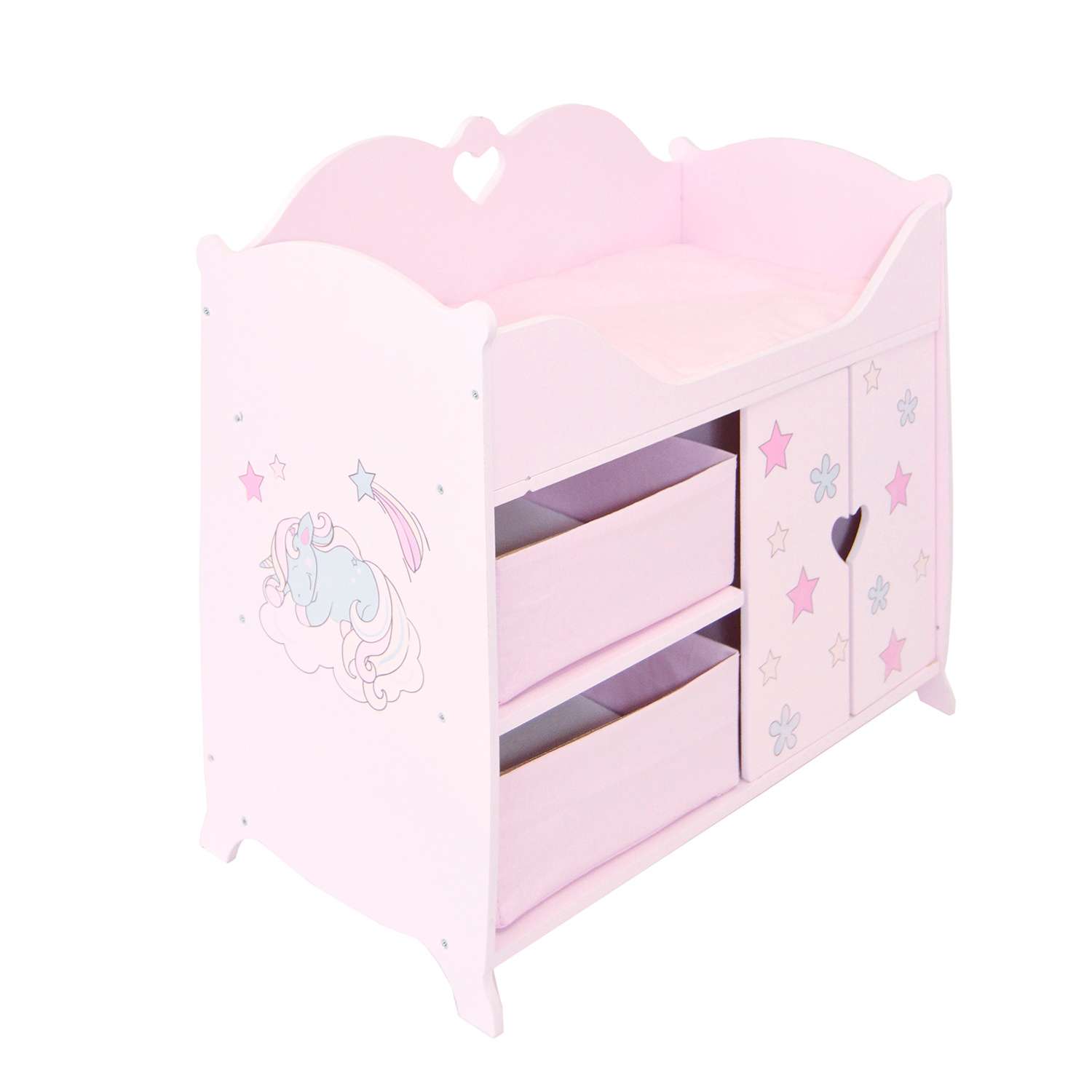 Кроватка-шкаф для кукол Paremo Мимими мини Крошка Соня PRT120-02M PRT120-02M - фото 2