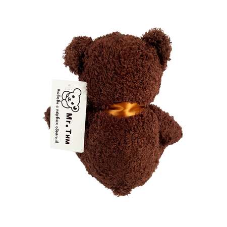 Мягкая игрушка медведь SHARKTOYS коричневый 30 см