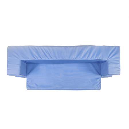 Диван-кровать Hotenok 2 в 1 мягкий Карамельное мороженное голубой