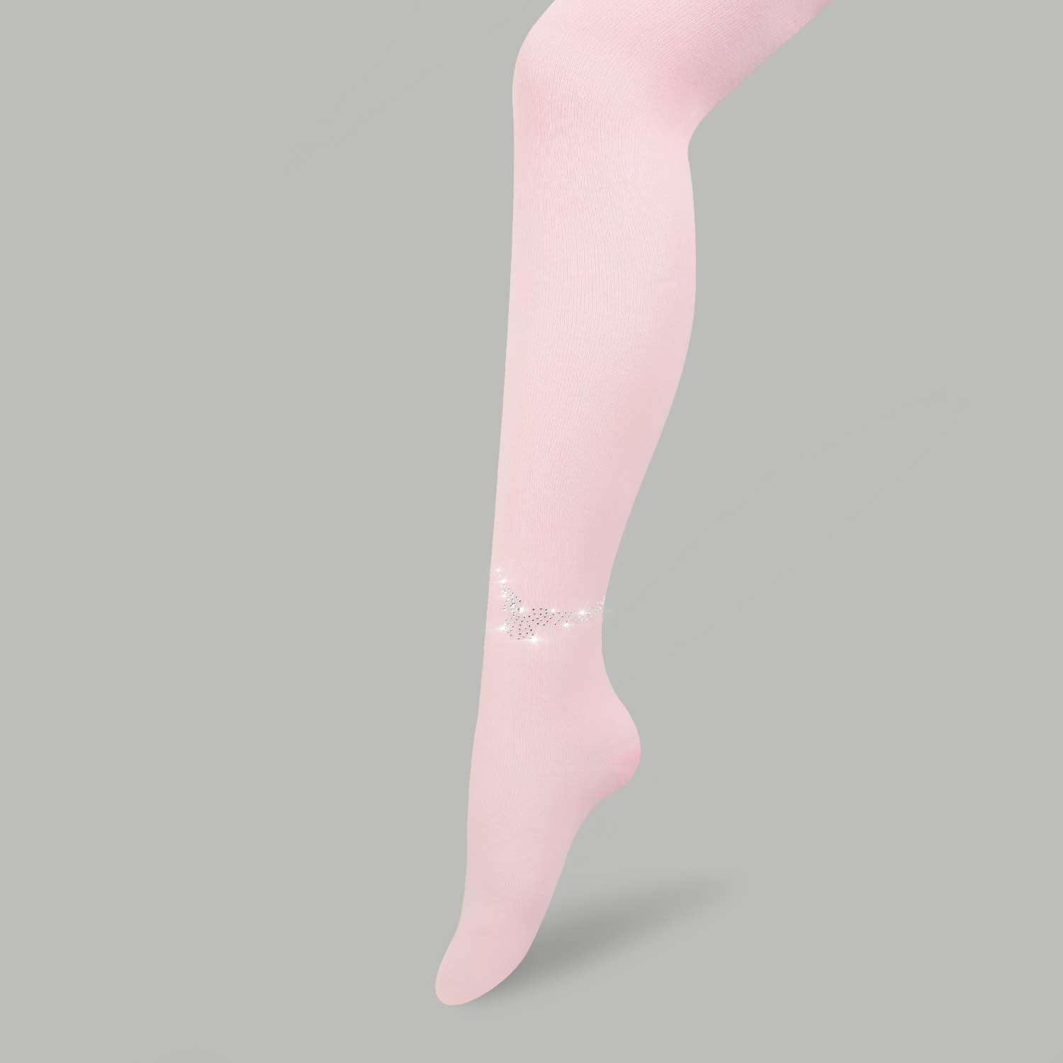 Колготки Glamuriki цвет розовый страна производства Турция 35-0290_4 купить  по цене 483 ₽ в интернет-магазине Детский мир