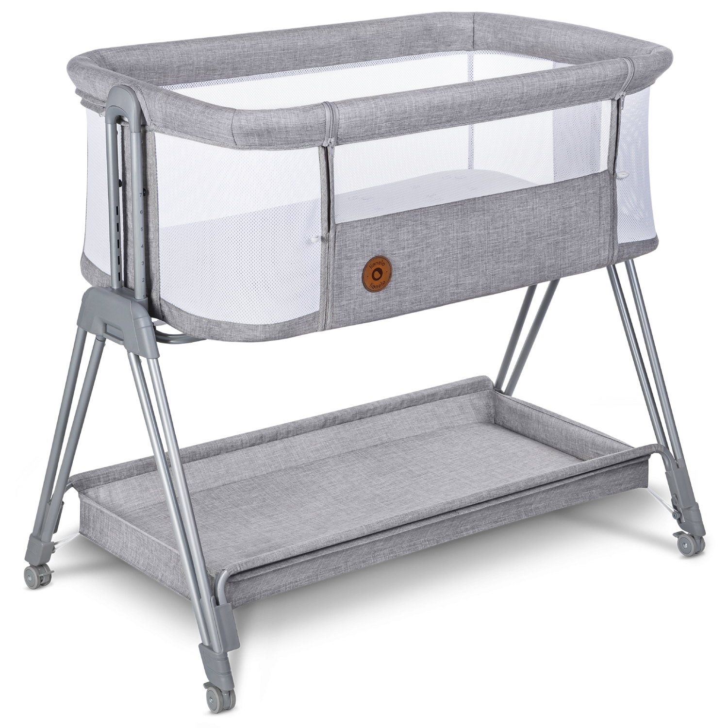 Колыбель Lionelo Luna Grey Concrete - фото 6