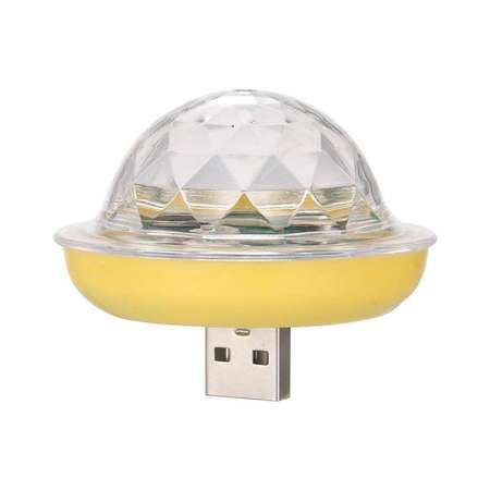 Светодиодная лампа USB NPOSS желтая
