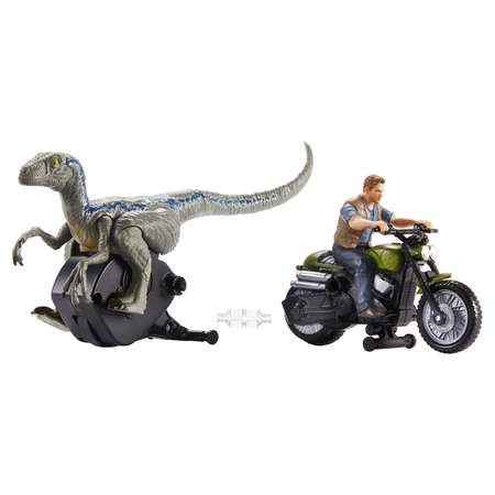 Фигурка Jurassic World Заводные преследователи Велоцираптор FMM33