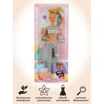 Кукла модель Барби шарнирная Veld Co гимнастка йога