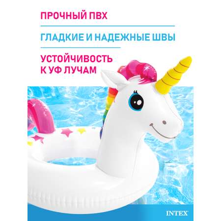 Круг для плавания Intex Большие животные 58 см Единорог