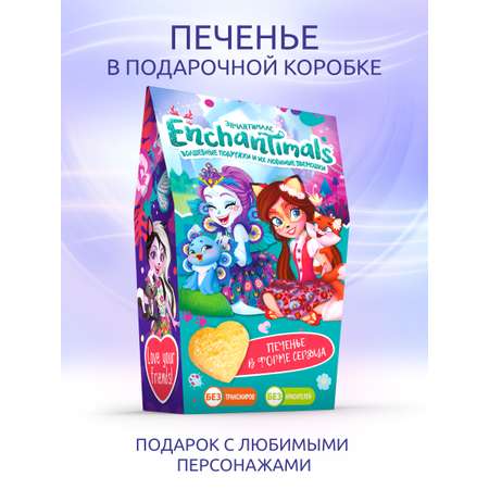 Печенье сдобное Сладкая сказка Regum Enchantimals с сахарной обсыпкой 170г