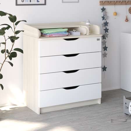 Пеленальный комод aton baby furniture Сириус-2 Wood 804 Ясень севилья