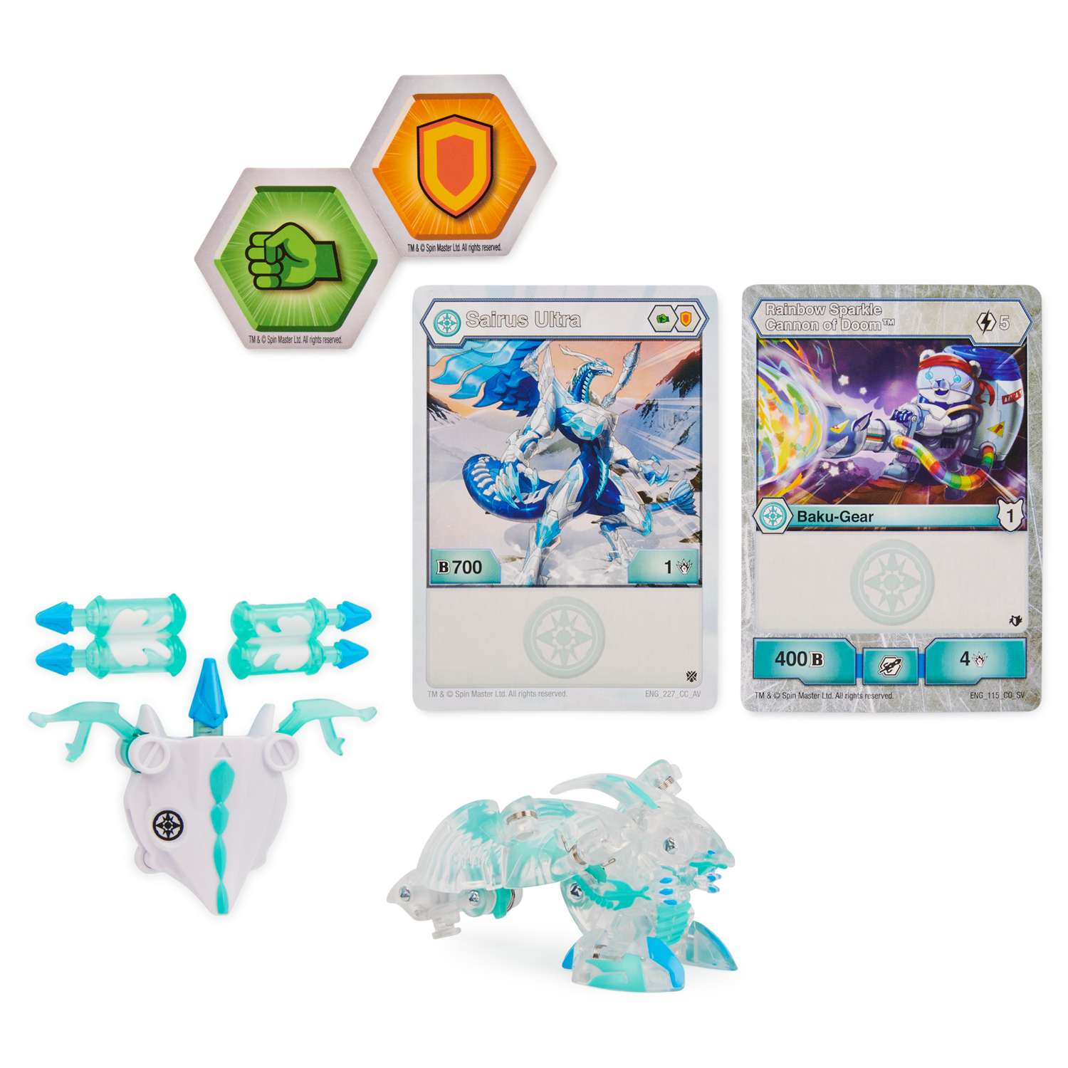 Набор игровой Bakugan SairenWhite 6055887/20126520 - фото 1