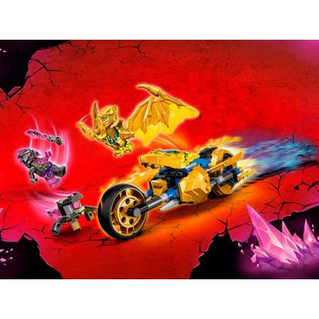 Конструктор LEGO NINJAGO LEGO Мотоцикл Джея Золотой дракон 71768