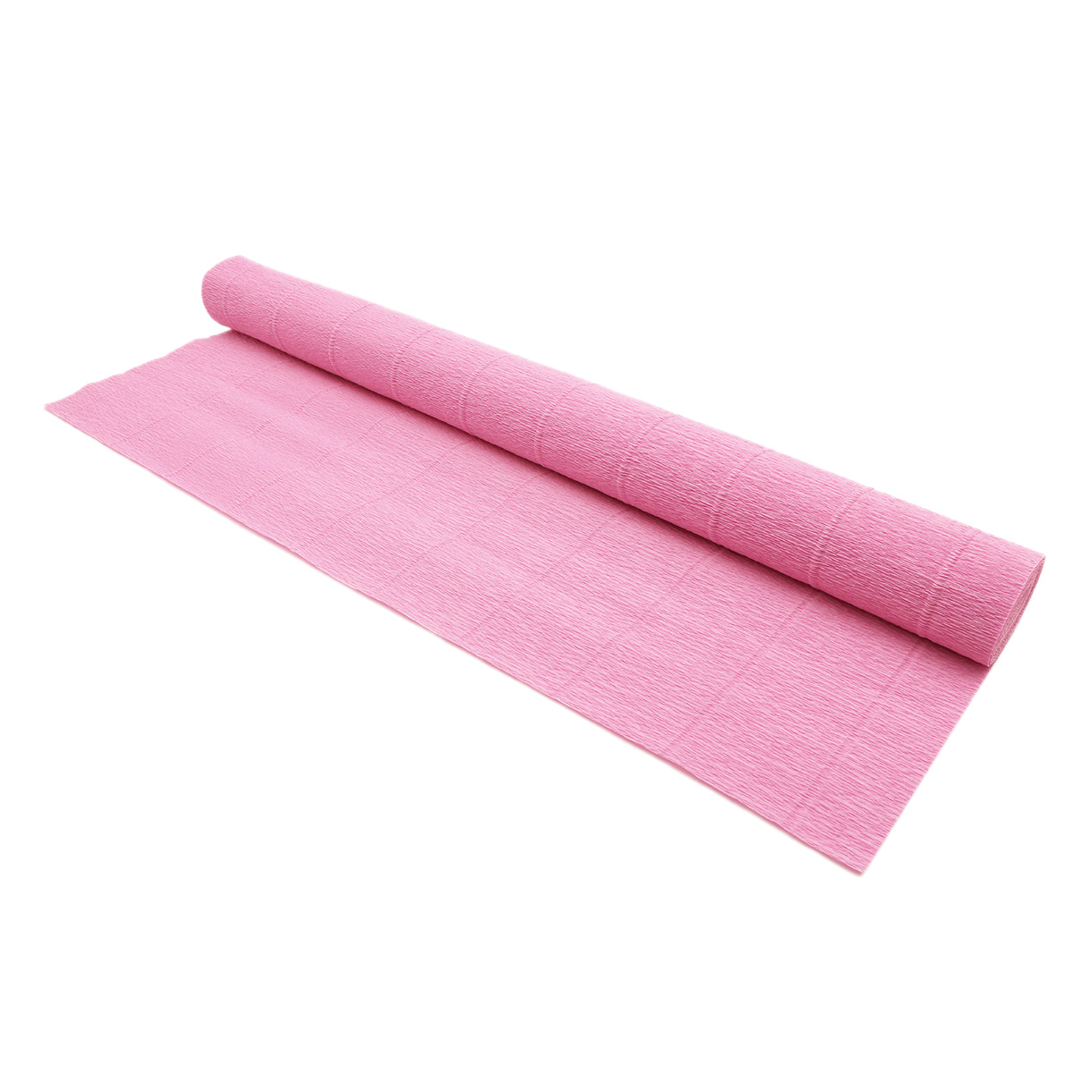 Бумага Айрис гофрированная креповая для творчества 50 см х 2.5 м 140 г розовая - фото 3