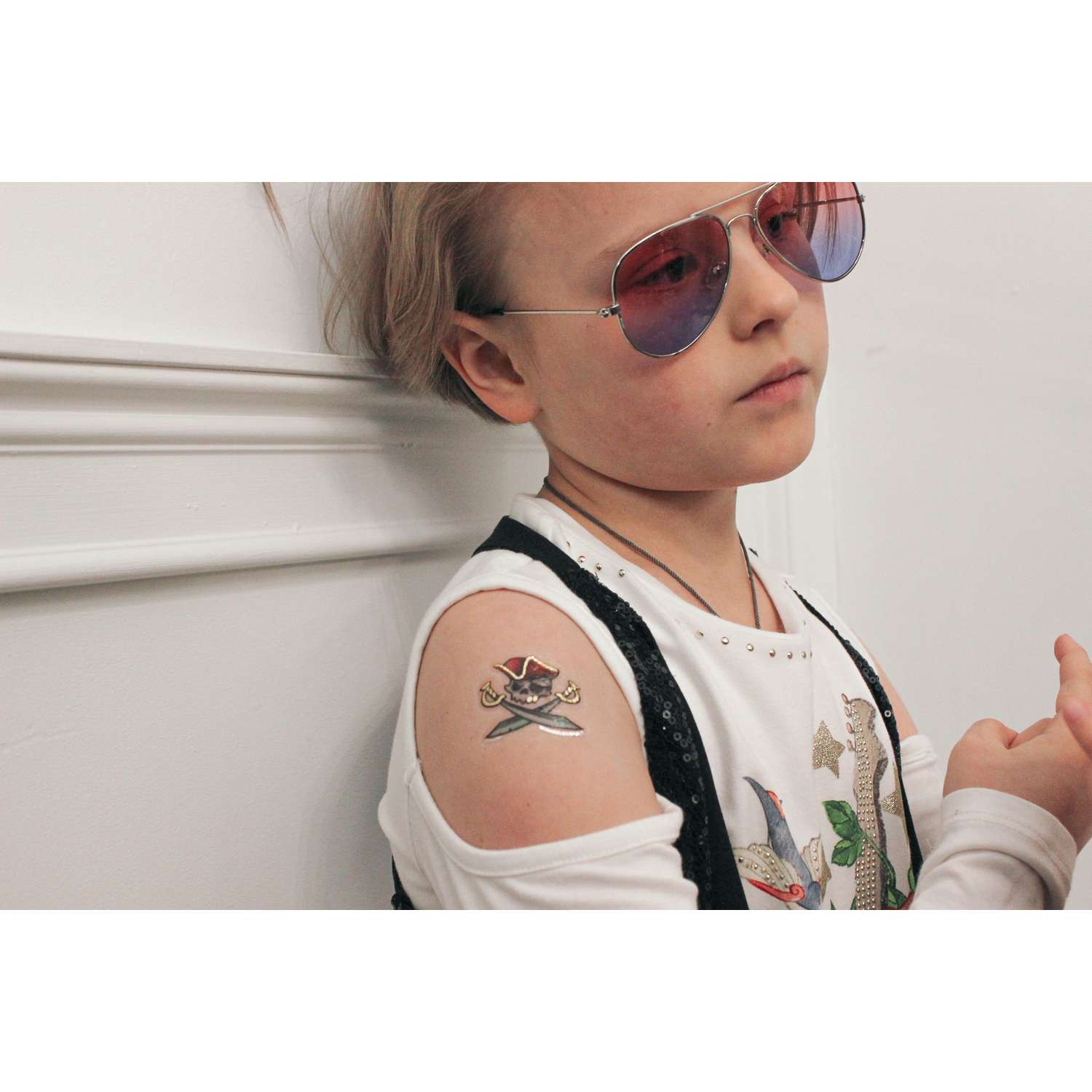 Детские татуировки переводилки VoiceBook Пираты 80010 Н - фото 2