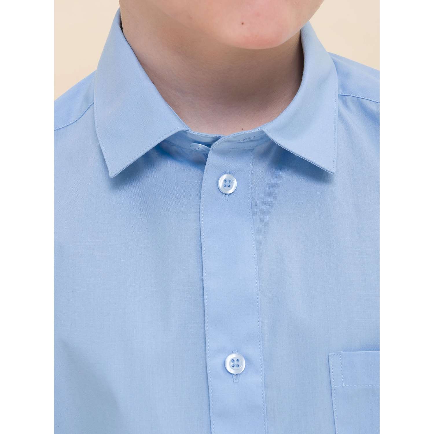 Рубашка PELICAN BWCJ8046/Голубой(9) - фото 4