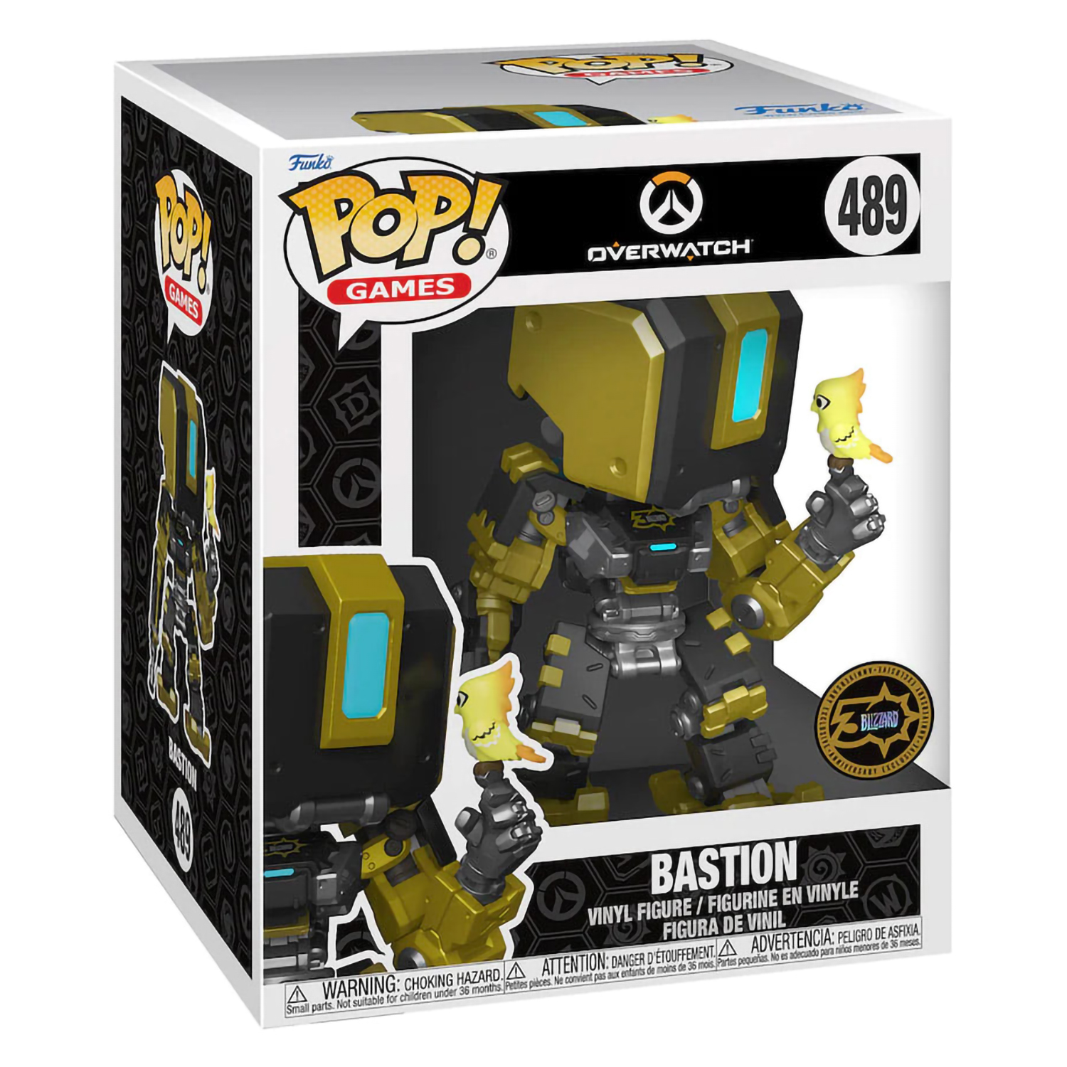 Фигурка Funko POP! Games Blizzard 30th Overwatch Bastion BU 6 Exc 58239 - фото 2