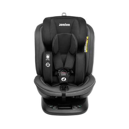 Автокресло Junion Ebby группа 0+/1/2/3 0-36 кг 360° Isofix тёмно-серый