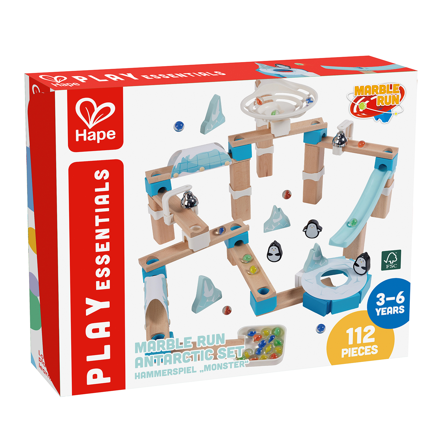 Игровой набор Hape Гонки пингвины в Антарктиде E1113_HP - фото 6