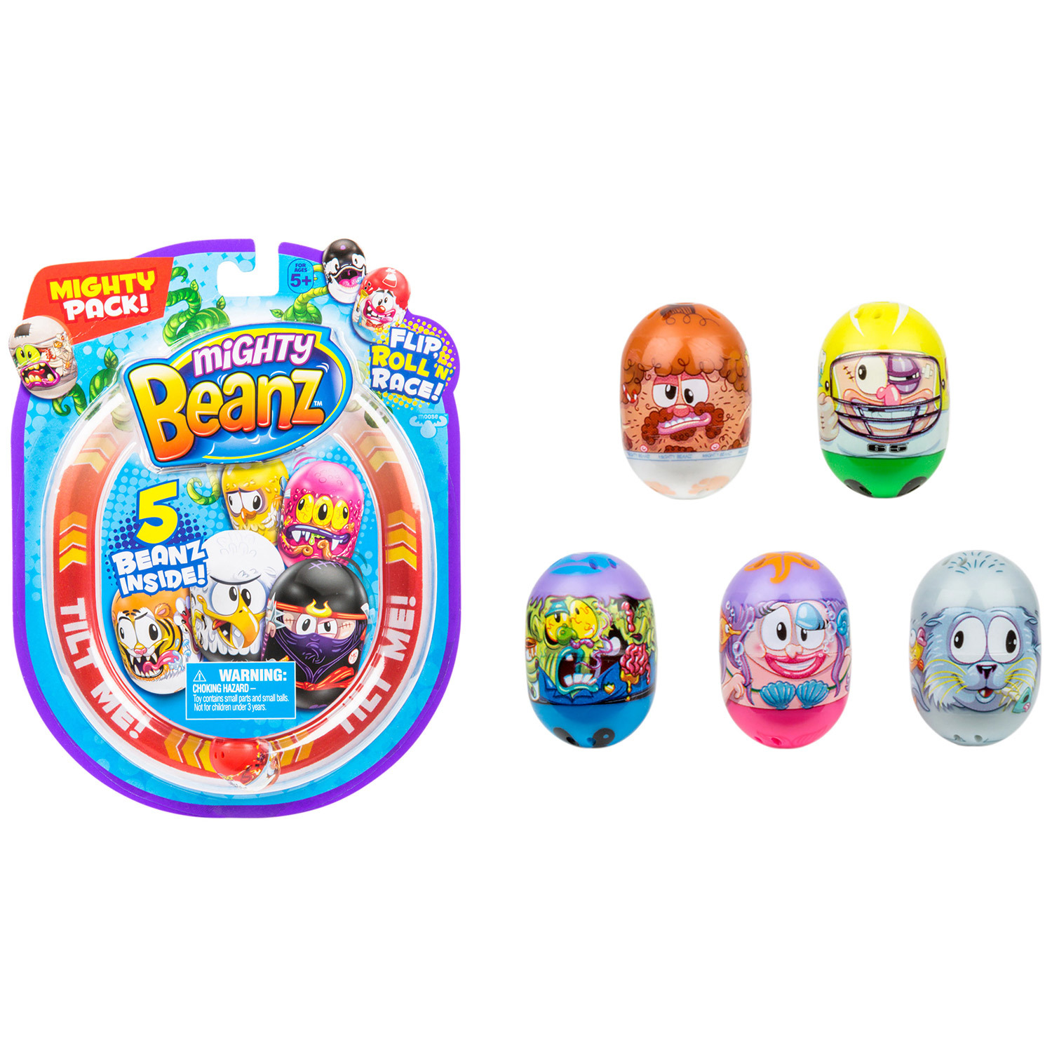 Фигурки Mighty Beanz Бобы 5шт в непрозрачной упаковке (Сюрприз) 66546 - фото 5