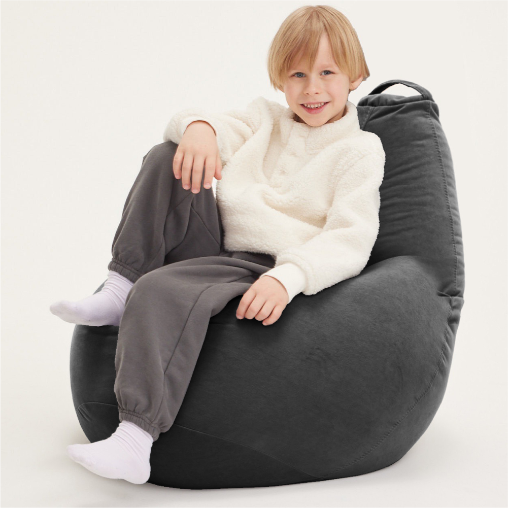 Кресло-мешок груша Bean Joy размер XL велюр - фото 6
