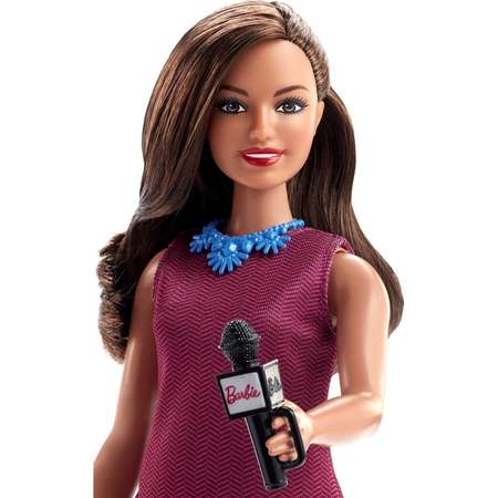 Кукла Barbie к 60летию Кем быть Журналист GFX27