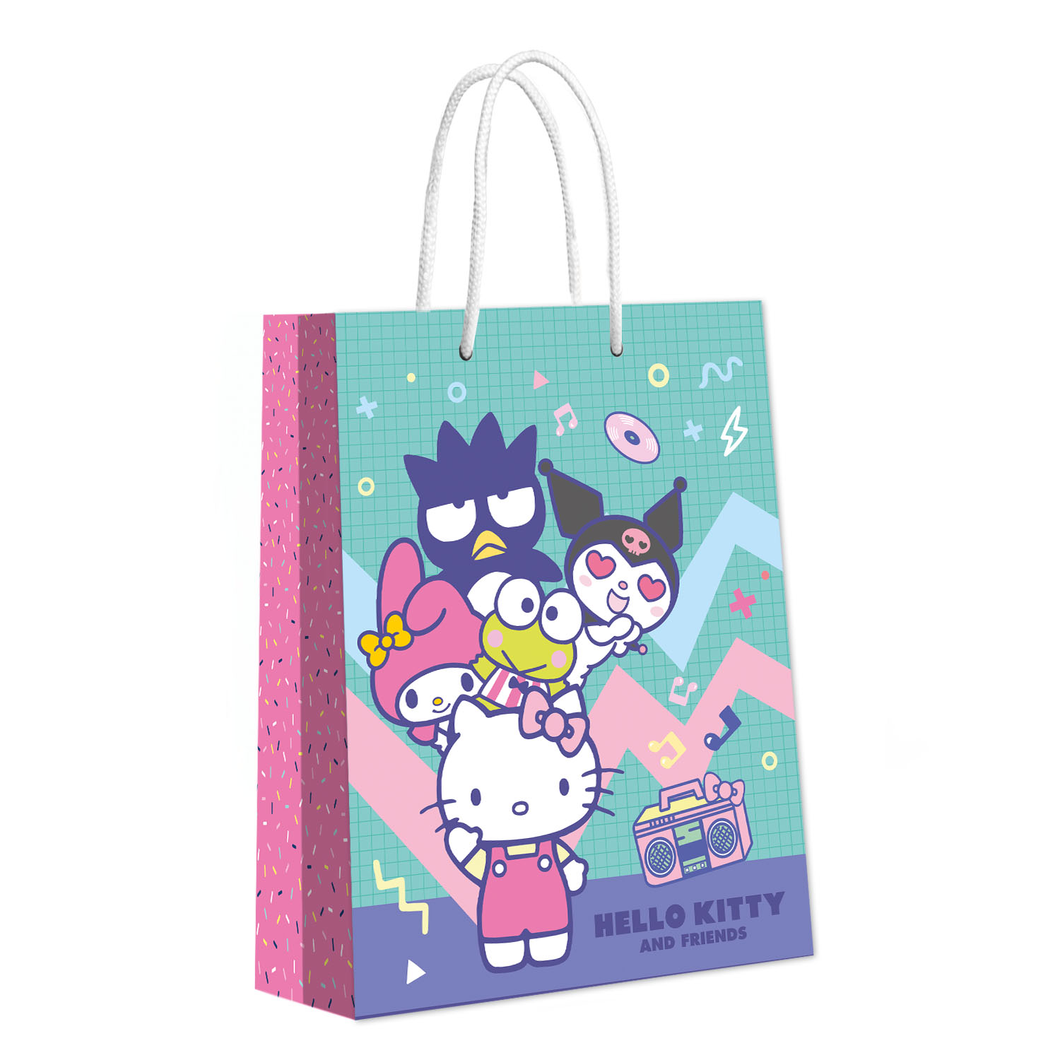 Пакет подарочный ND PLAY Hello Kitty and friends 33*40см 313910 - фото 2