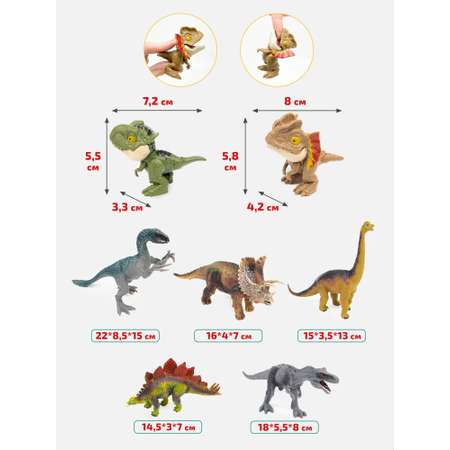 Детский игровой набор Диномобиль Банка Динозавров Тираннозавр