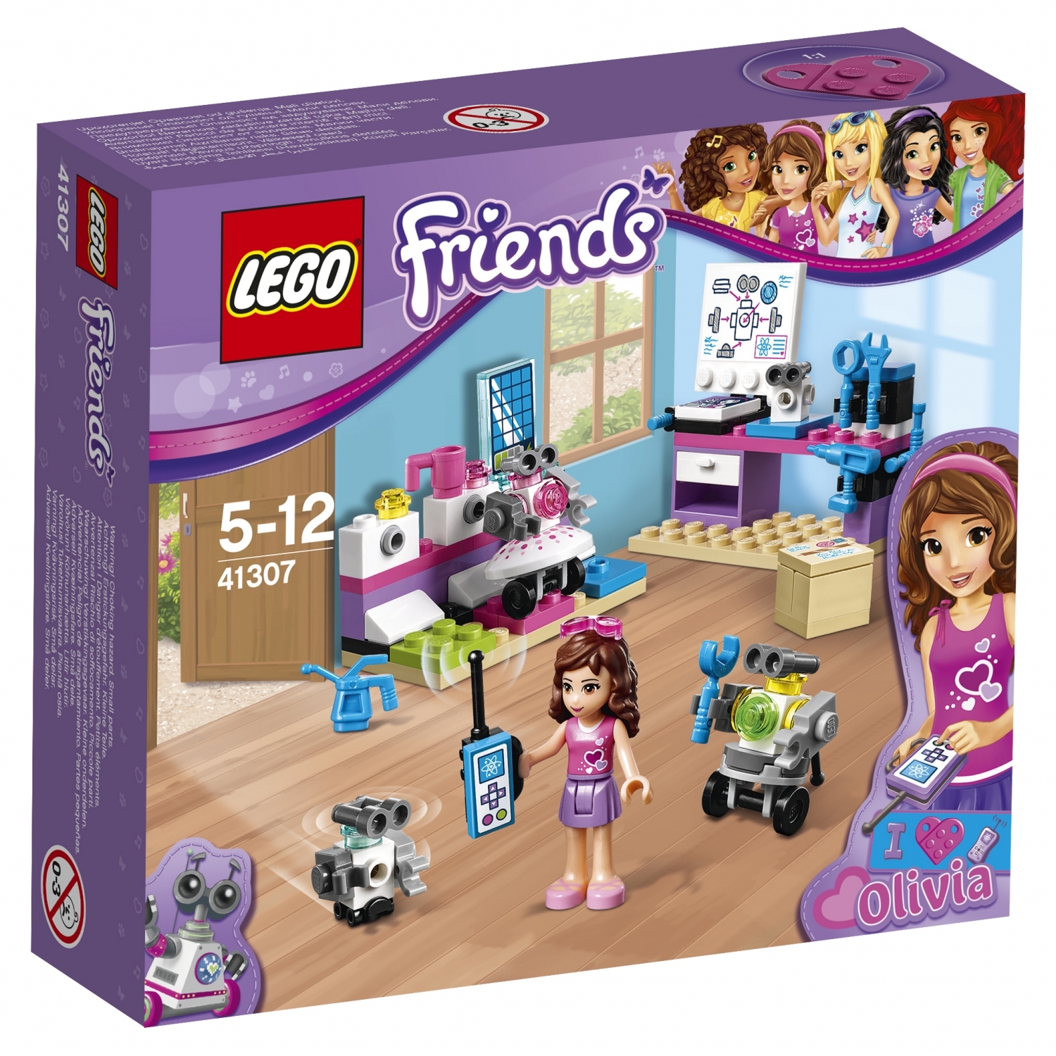 Конструктор LEGO Friends Творческая лаборатория Оливии (41307) - фото 2