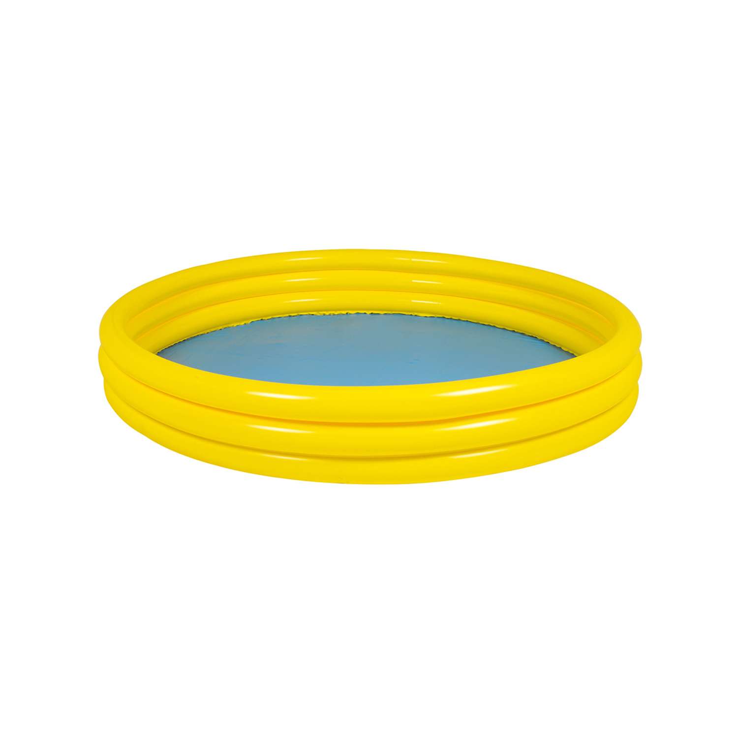 Надувной детский бассейн Jilong Бассейн Jilong (122х25см 190 л 2 кольца желтый) - фото 1
