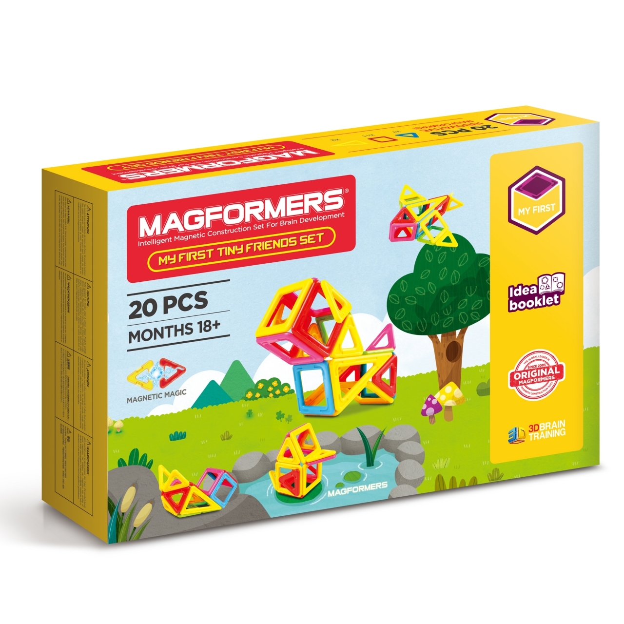 Магнитный конструктор Magformers Tiny Friends 20 деталей - фото 14