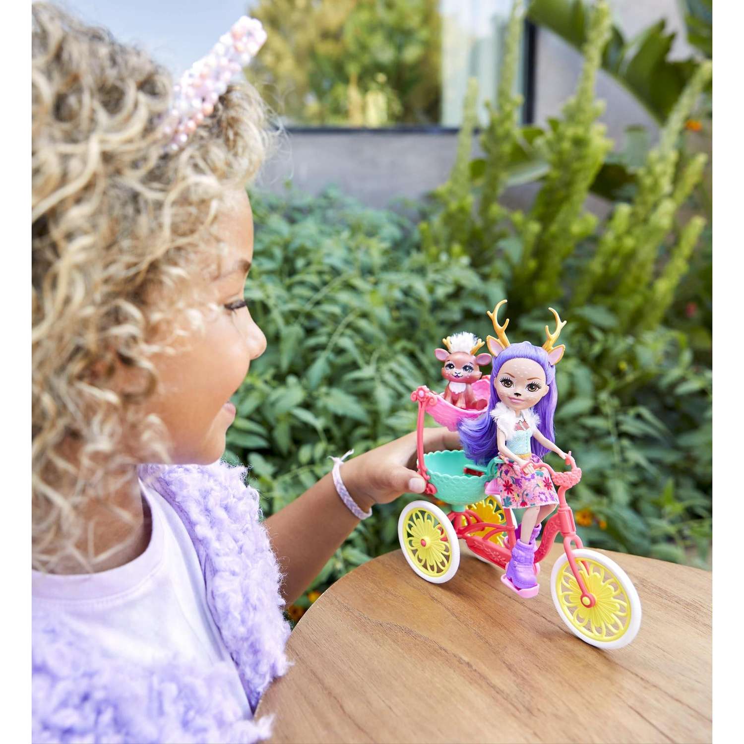 Кукла Enchantimals Велосипедисты с питомцем и транспортным средством GJX30 GJX30 - фото 10