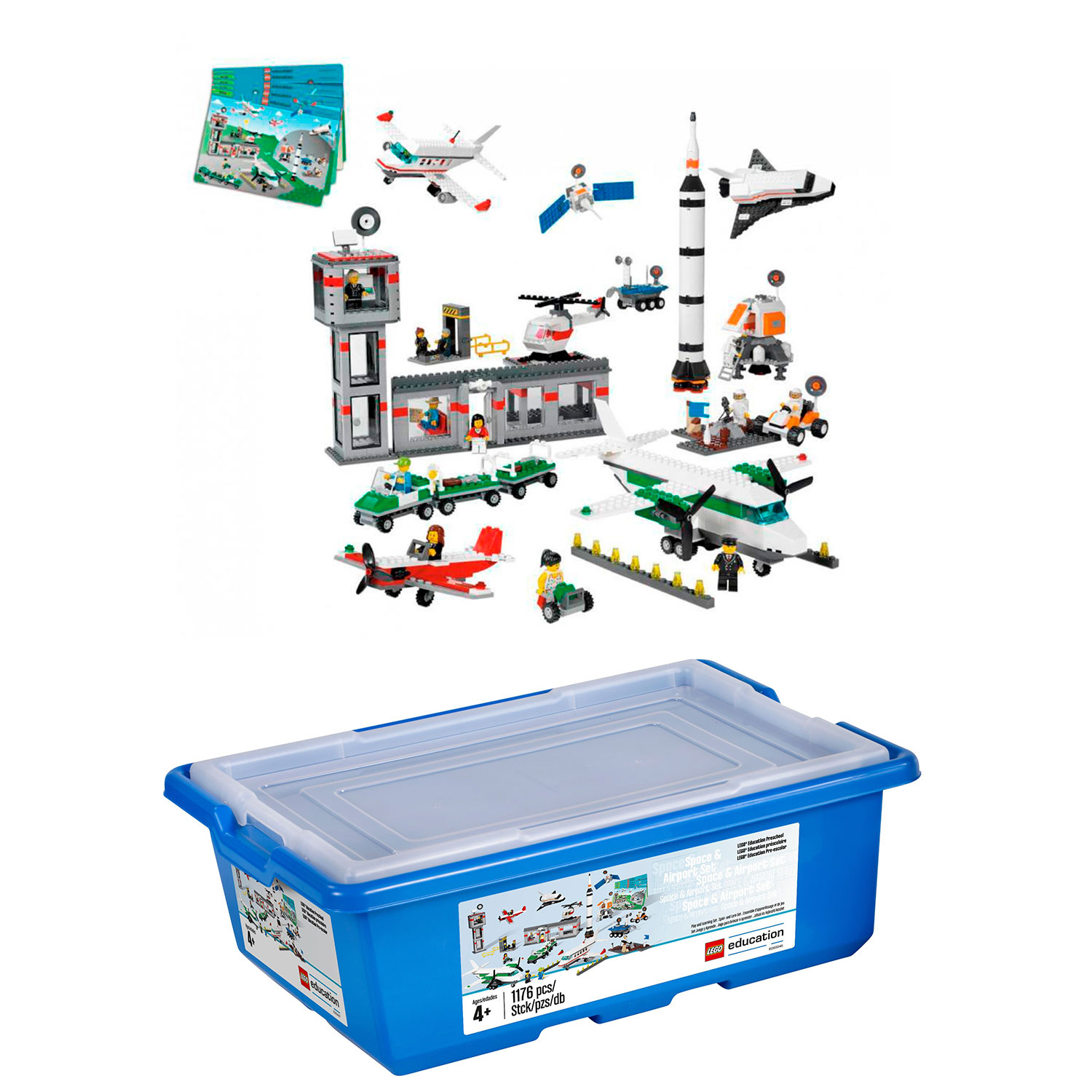 Lego education space and airport set sale