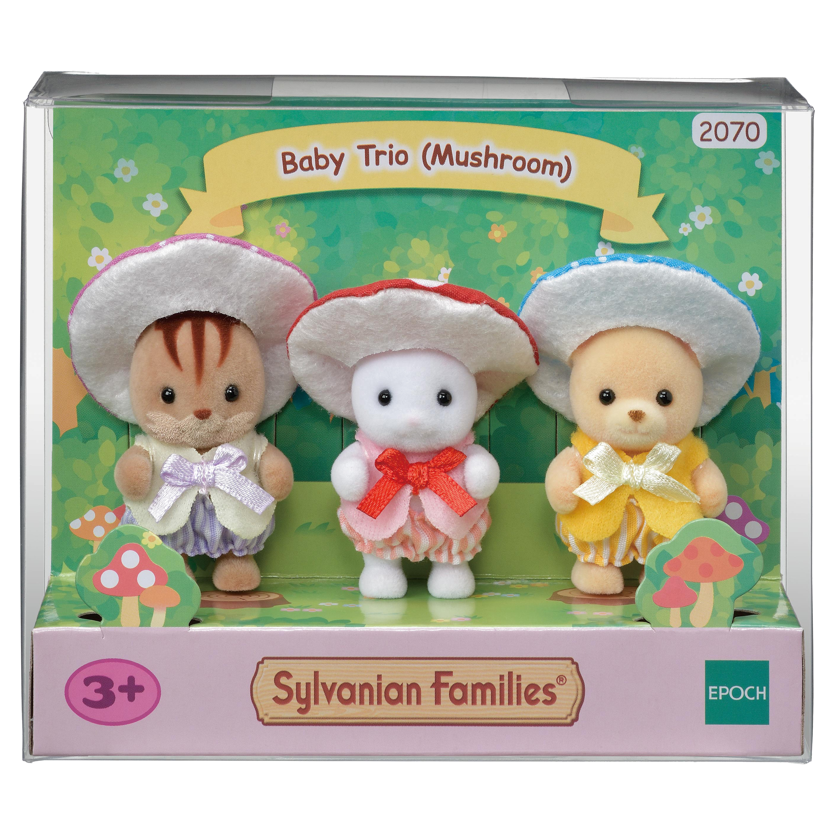 Набор Sylvanian Families Малыши в костюмчиках грибочков 2070 - фото 4