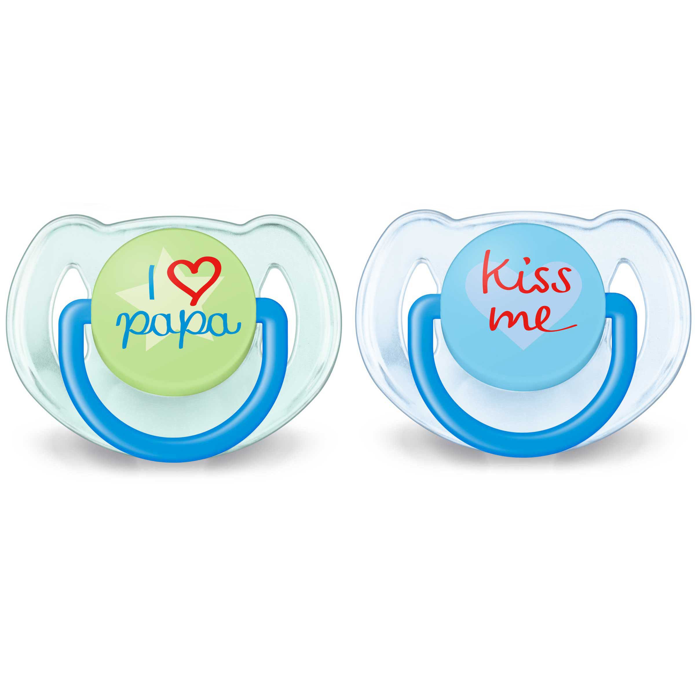 Пустышка Philips Avent Classic Kiss me 6-18месяцев 2шт SCF172/70 - фото 3