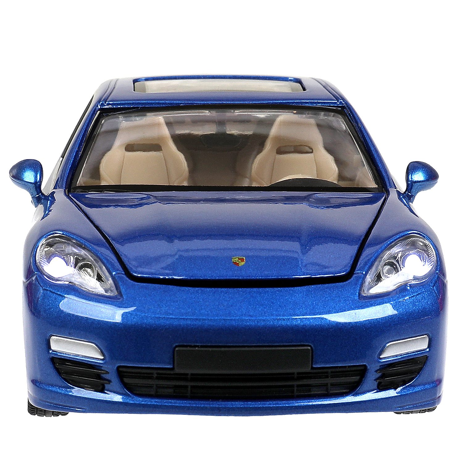 Автомобиль Технопарк Porsche Panamera 1:24 инерционный 380100 - фото 8