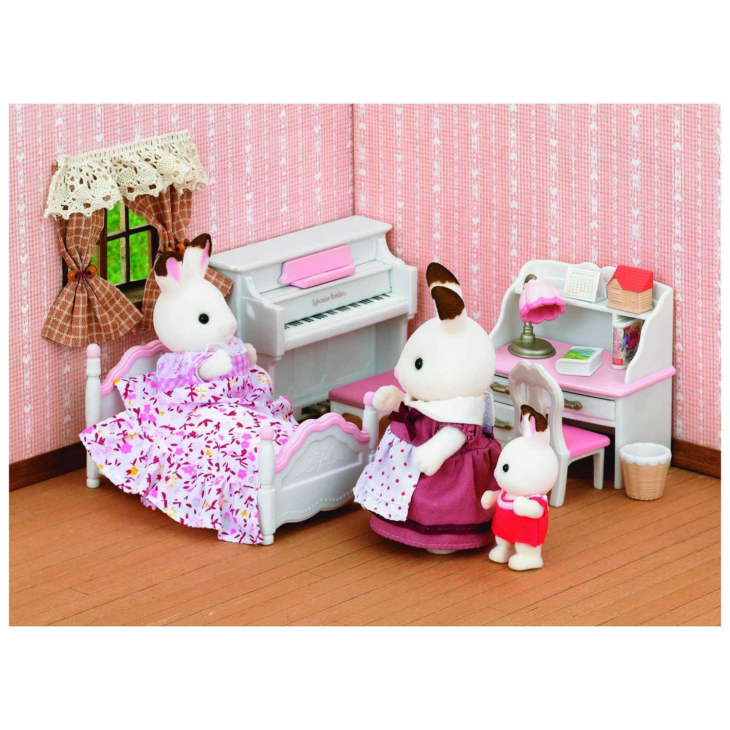 Набор Sylvanian Families Детская комната, бело-розовая (5032) - фото 5