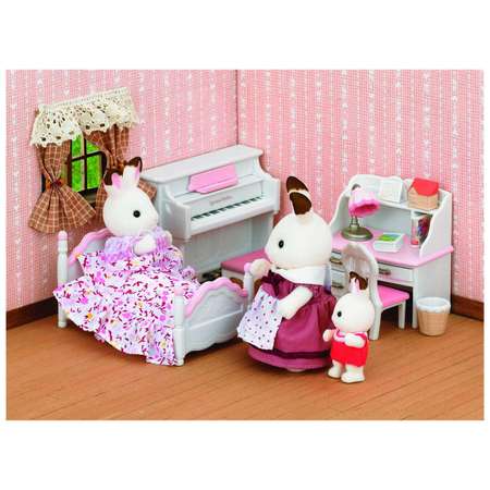 Набор Sylvanian Families Детская комната, бело-розовая (5032)